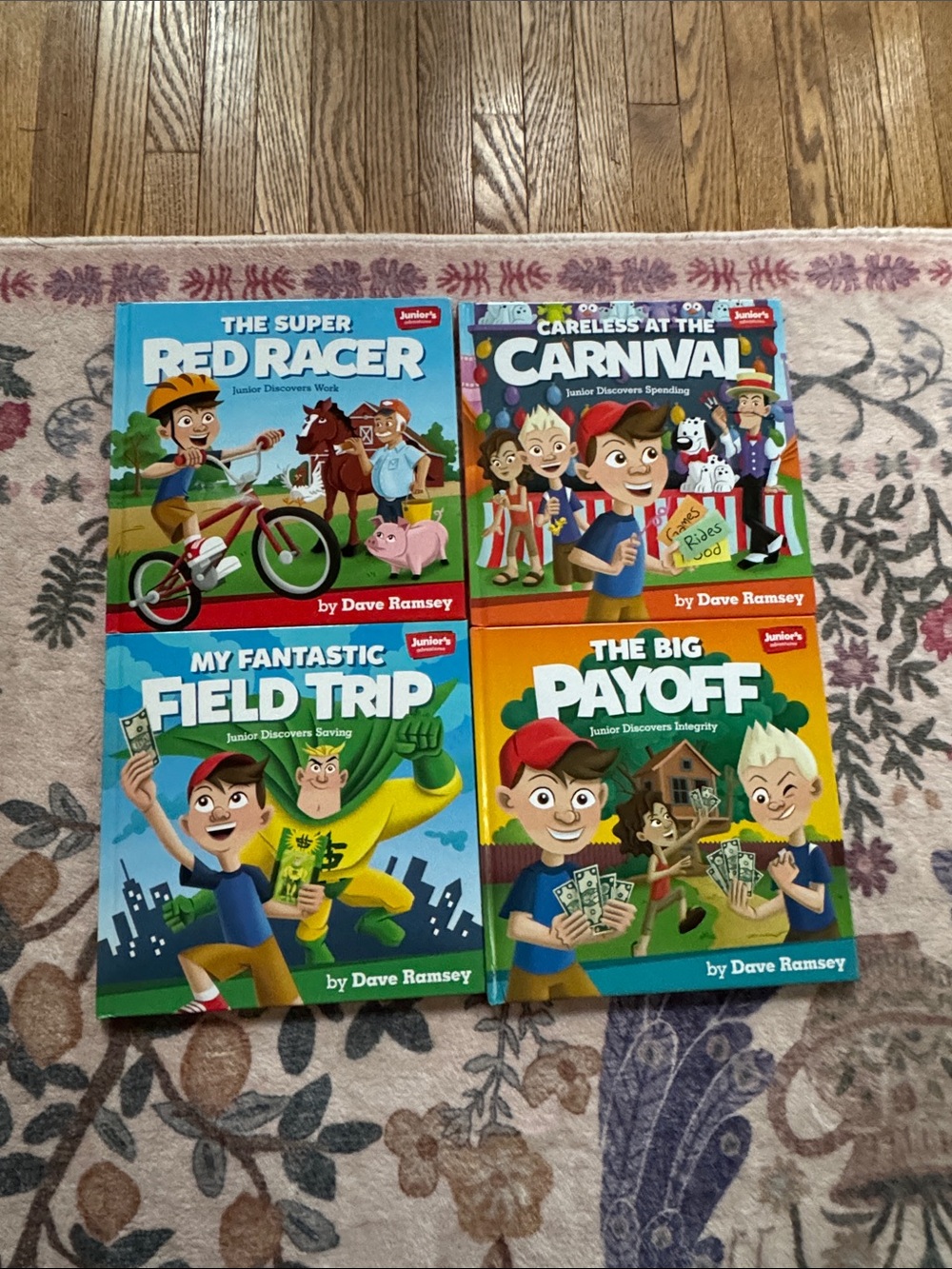 Dave Ramsey‘s Junior‘s adventures book set of 4